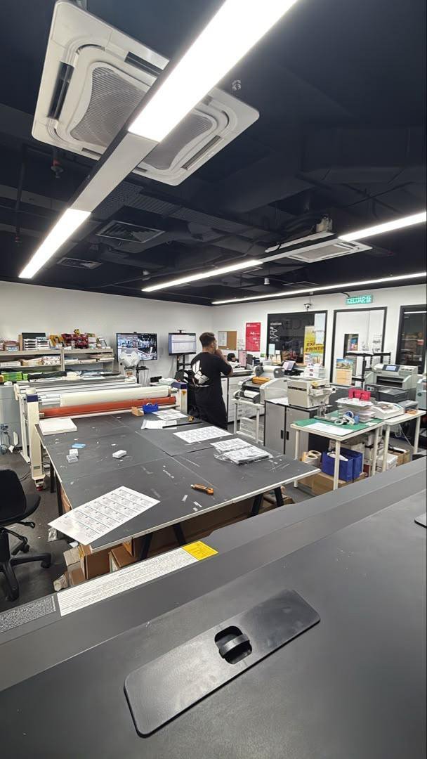 Inside the EZ Marketing print production floor
