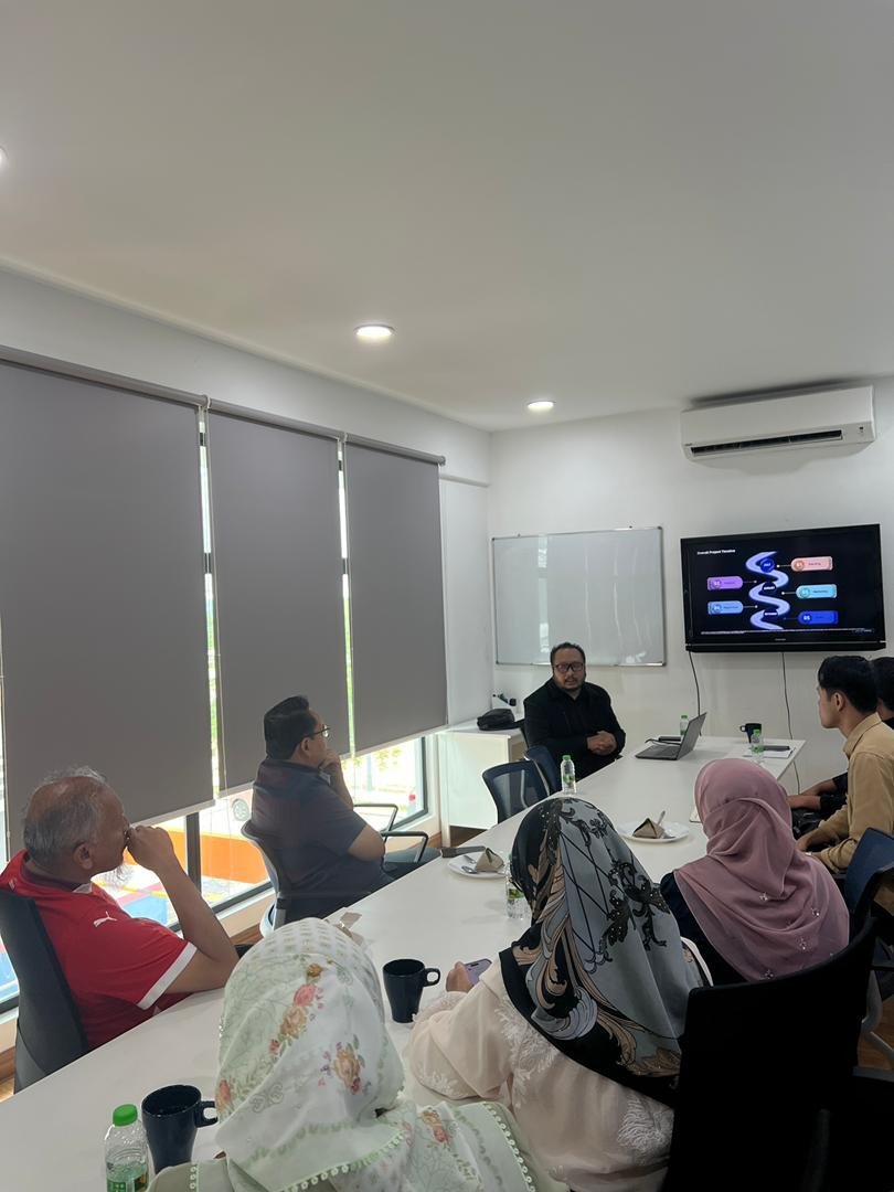 The EZ Marketing team in a project planning session